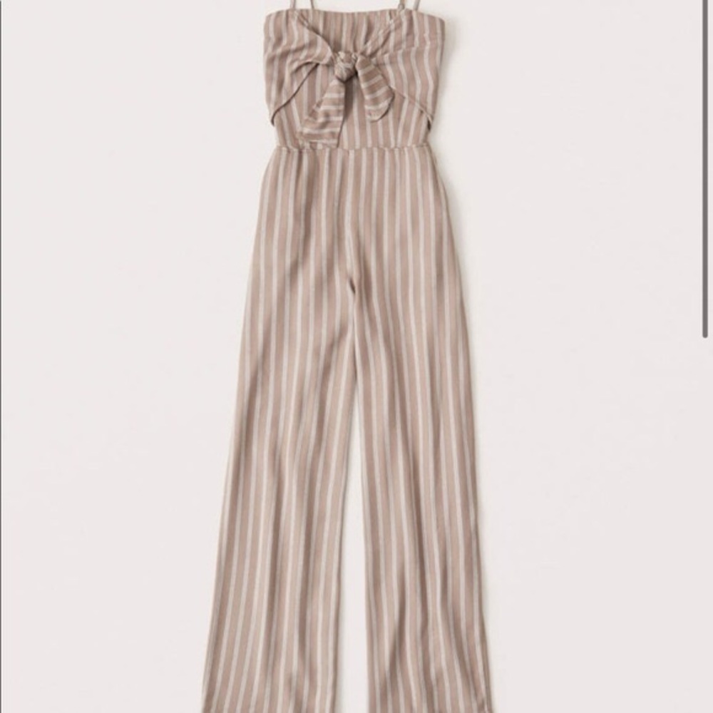 Tie-Front Abercrombie Jumpsuit